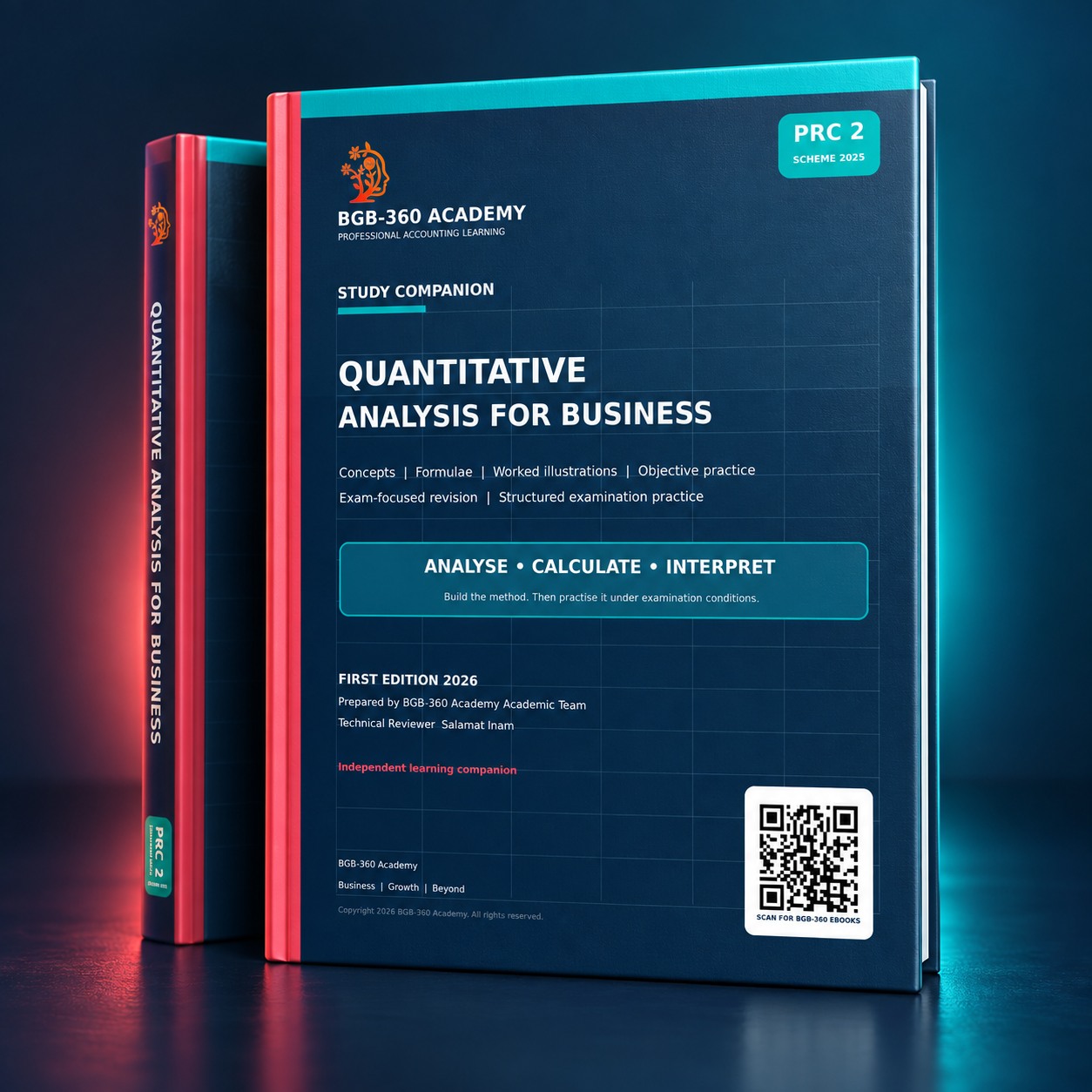 PRC 2 — Quantitative Analysis for Business Study Companion — BGB-360 Academy