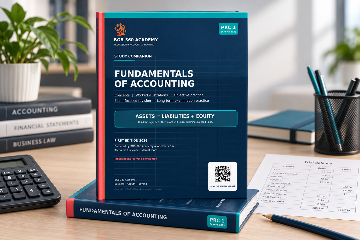 PRC 1 Fundamentals of Accounting Study Companion | BGB-360