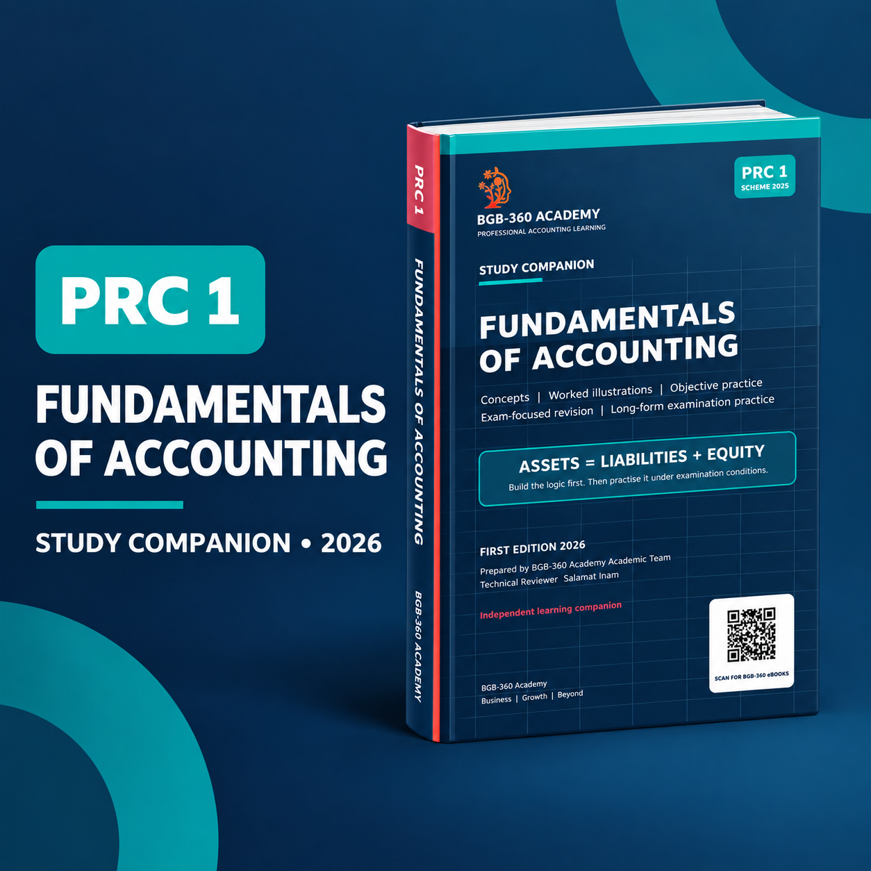 PRC 1 Fundamentals of Accounting Study Companion | BGB-360