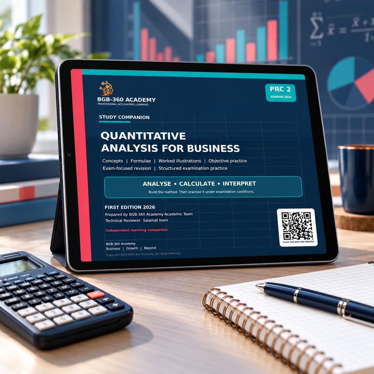 PRC 2 — Quantitative Analysis for Business Study Companion — BGB-360 Academy