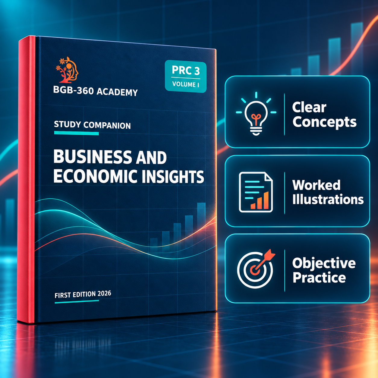 PRC 3 Business and Economic Insights Study Companion | Volume I | BGB-360
