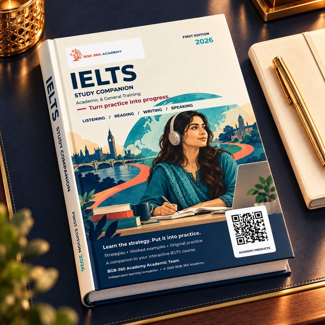 IELTS Study Companion — with Free Course | BGB-360 Academy